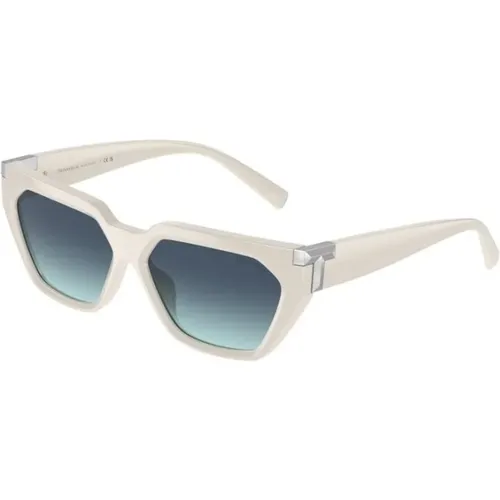 Blue Sky Gradient Sunglasses , unisex, Sizes: 56 MM - Tiffany - Modalova