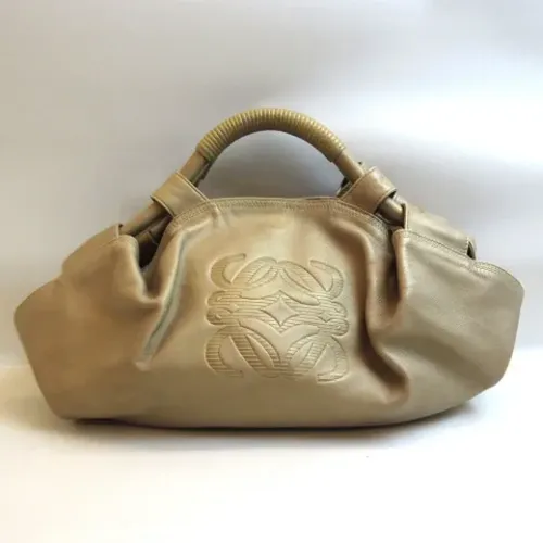 Metallic Gold Nappa Air Leather Bag , female, Sizes: ONE SIZE - Loewe Pre-owned - Modalova