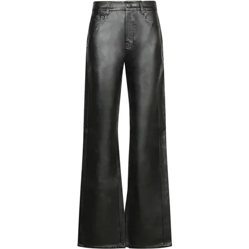 Trousers for Women Aw24 , female, Sizes: W27, W29, W26, W28 - 7 For All Mankind - Modalova