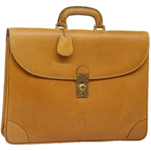 Pre-owned Leder Handtaschen , Damen, Größe: ONE Size - Loewe Pre-owned - Modalova