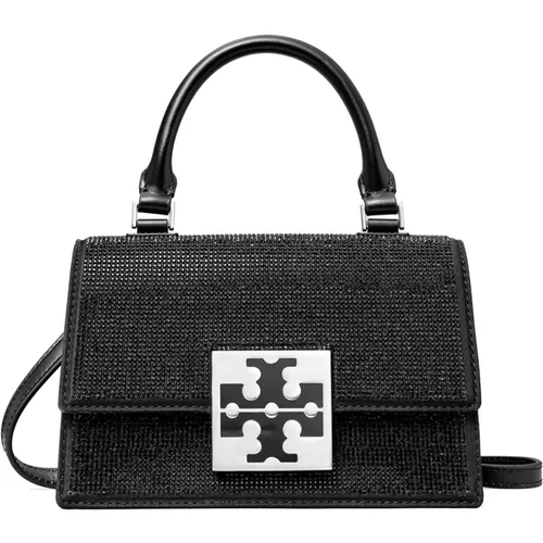 Chic Bon Bon Mini Handle Bag , female, Sizes: ONE SIZE - TORY BURCH - Modalova