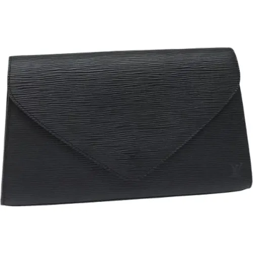 Pre-owned Leather clutches , female, Sizes: ONE SIZE - Louis Vuitton Vintage - Modalova