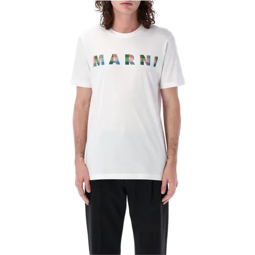 Men's Clothing T-Shirts & Polos Lily Ss24 , male, Sizes: L, M - Marni - Modalova