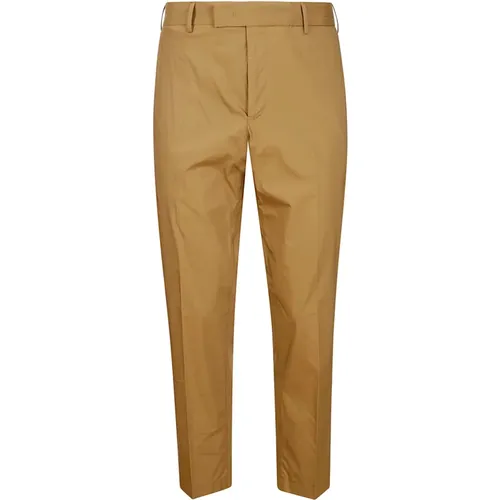 Cotton trousers with waistband and pockets , male, Sizes: L, XL - PT Torino - Modalova