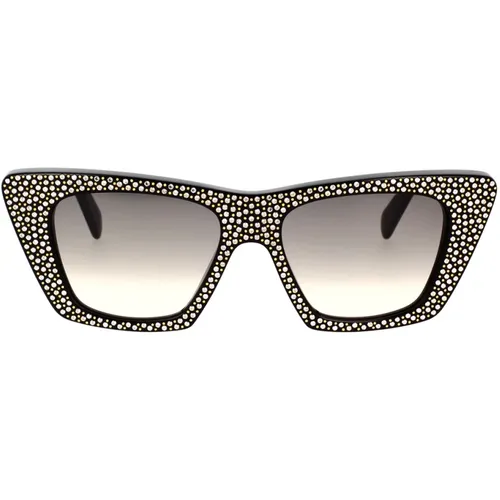 Chic and Effortless Cat-Eye Sunglasses , unisex, Sizes: 51 MM - Celine - Modalova