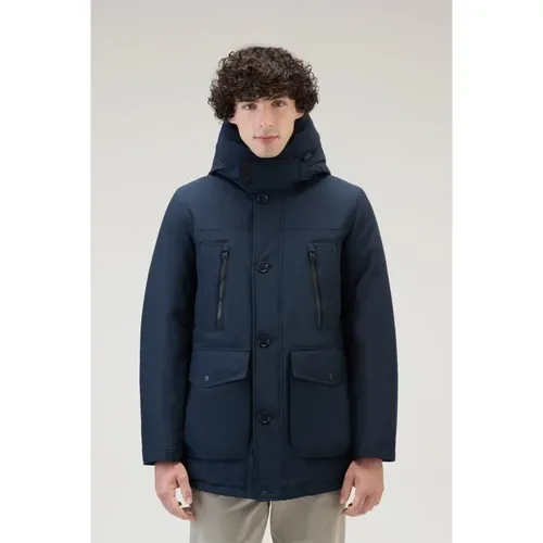Winter Jackets , Herren, Größe: S - Woolrich - Modalova