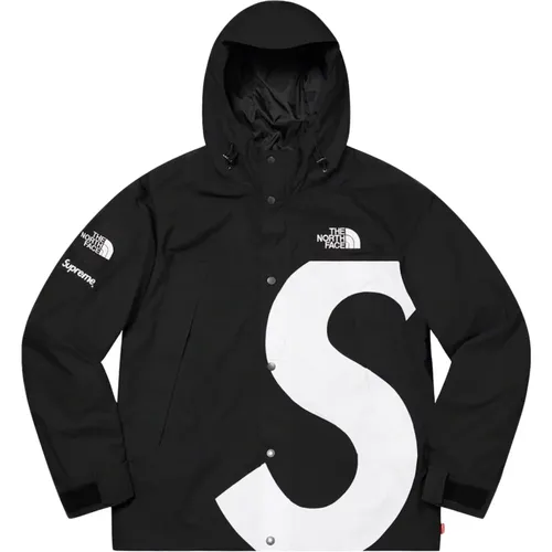 Limitierte Auflage Logo Mountain Jacke Schwarz - Supreme - Modalova