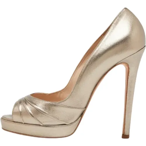 Pre-owned Leder heels - Oscar De La Renta Pre-owned - Modalova