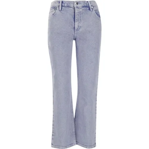 Stretch-Baumwoll-Denim-Jeans Made in Italy , Damen, Größe: W30 - TORY BURCH - Modalova