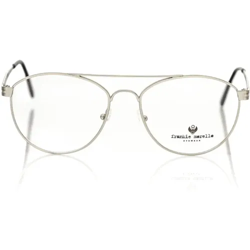 Aviator Metal Frame Eyeglasses , male, Sizes: ONE SIZE - Frankie Morello - Modalova