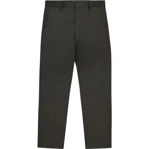 Grüne Chino Hose , Herren, Größe: W36 L34 - NN07 - Modalova