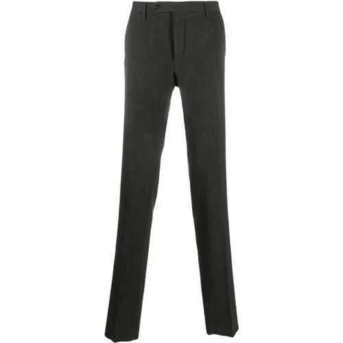 Wool Cashmere Slim Fit Pants , male, Sizes: XL, M, L - Incotex - Modalova