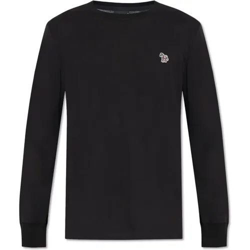 Langarm T-Shirt , Herren, Größe: XL - PS By Paul Smith - Modalova