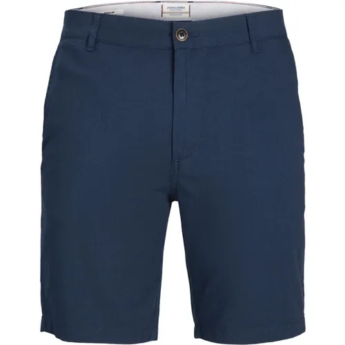 Stylische Chino Shorts mit Taschen , Herren, Größe: M - jack & jones - Modalova