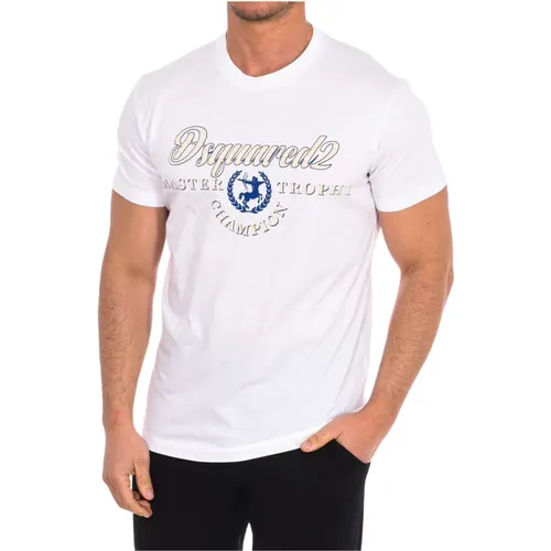 T-Shirts , Herren, Größe: L - Dsquared2 - Modalova