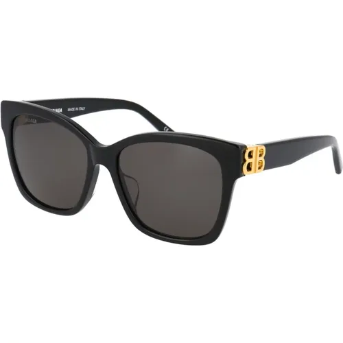 Stylische Sonnenbrille Bb0102Sa , Damen, Größe: 57 MM - Balenciaga - Modalova