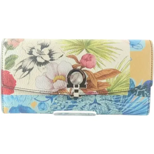 Pre-owned Fabric wallets , female, Sizes: ONE SIZE - Salvatore Ferragamo Pre-owned - Modalova