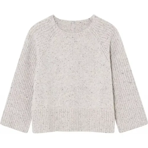 Knit Sweater Beach Sand Style , female, Sizes: M, L - Gustav - Modalova