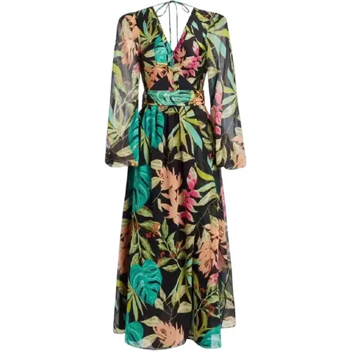 Tropicalia Maxikleid mit Schlitz - PATBO - Modalova