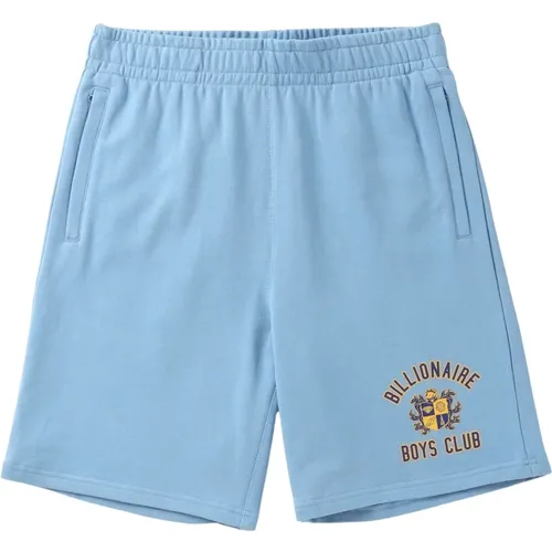 Crest Logo Sweat Shorts , male, Sizes: XL, L - Billionaire Boys Club - Modalova