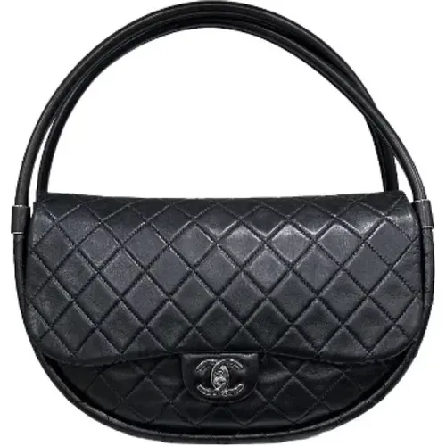 Hula Hop Leather Chanel Bag , female, Sizes: ONE SIZE - Chanel Vintage - Modalova