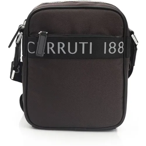 Zip Closure Crossbody Bag with Logo , male, Sizes: ONE SIZE - Cerruti 1881 - Modalova