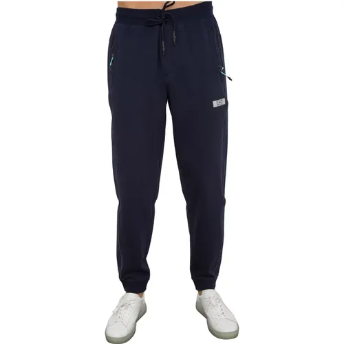 Sweatpants , male, Sizes: XL, 3XL, L, 2XL, M, S - Emporio Armani EA7 - Modalova