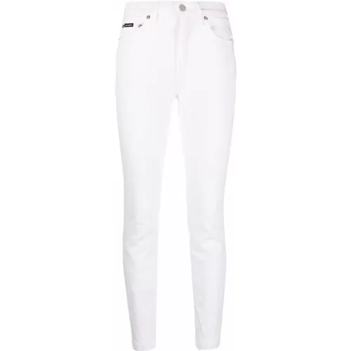 Audrey Skinny Jeans - Weiß - Dolce & Gabbana - Modalova