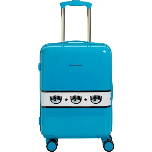 Logomania Suitcase , female, Sizes: ONE SIZE - Chiara Ferragni Collection - Modalova