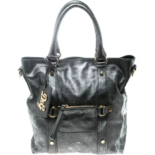 Pre-owned Leather handbags , female, Sizes: ONE SIZE - Dolce & Gabbana Pre-owned - Modalova