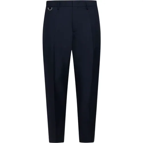 Trousers , male, Sizes: W40, W36, W32, W34 - Low Brand - Modalova