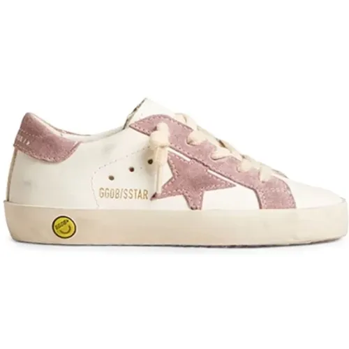 Kinder Super-Star Deluxe Sneakers Weiß - Golden Goose - Modalova