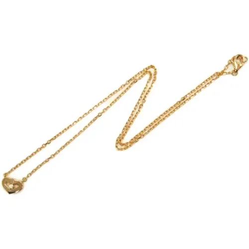 Pre-owned Rose Gold necklaces , female, Sizes: ONE SIZE - Cartier Vintage - Modalova