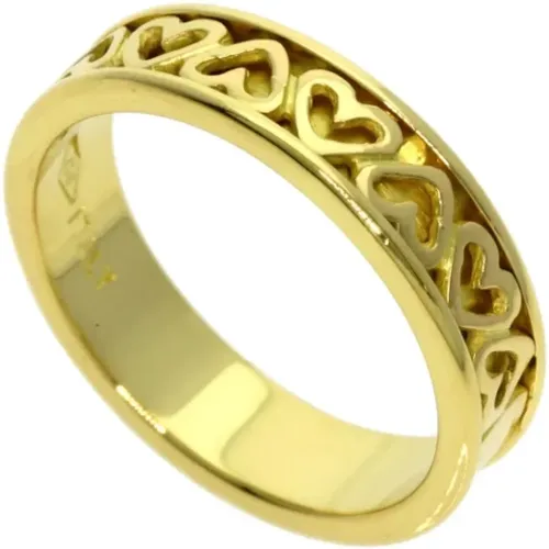 Pre-owned Gold rings , female, Sizes: ONE SIZE - Tiffany & Co. Pre-owned - Modalova