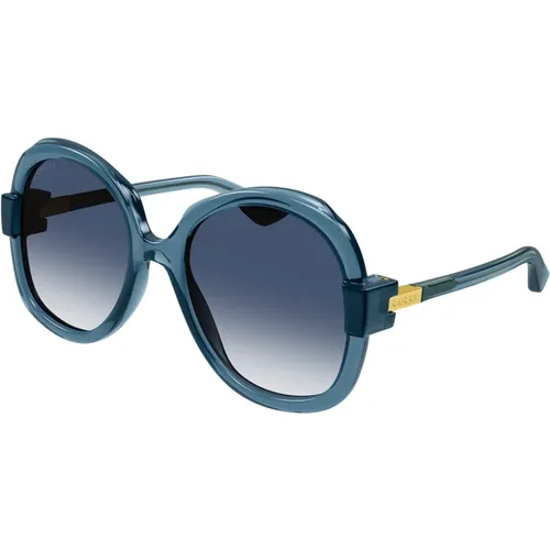 Shaded Sunglasses,/Grey Shaded Sunglasses,Havana/Brown Shaded Sunglasses - Gucci - Modalova