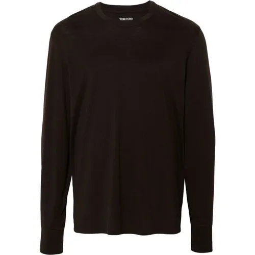 Braunes Langarmshirt Tom Ford - Tom Ford - Modalova