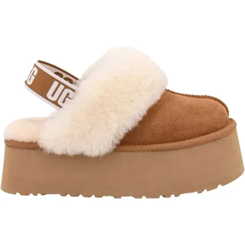 Sheepskin Collar Sandals , female, Sizes: 4 UK, 3 UK, 5 UK, 8 UK, 6 UK, 7 UK - Ugg - Modalova