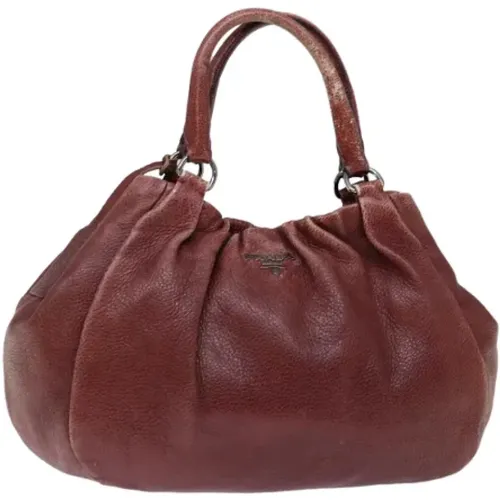 Pre-owned Leather totes , female, Sizes: ONE SIZE - Prada Vintage - Modalova