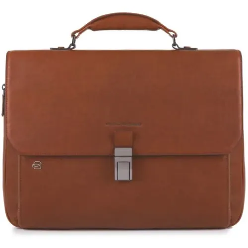 Unisex's Bags Handbag Leather Ss22 , unisex, Sizes: ONE SIZE - Piquadro - Modalova