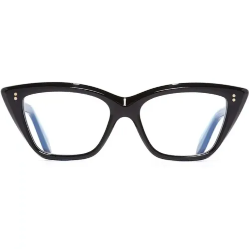 Vintage Cat-Eye Glasses , female, Sizes: 52 MM - Cutler And Gross - Modalova