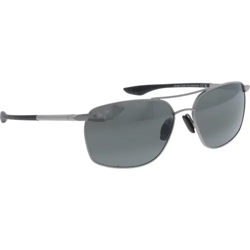 Stilvolle Sonnenbrille mit Gläsern , Herren, Größe: 58 MM - Maui Jim - Modalova