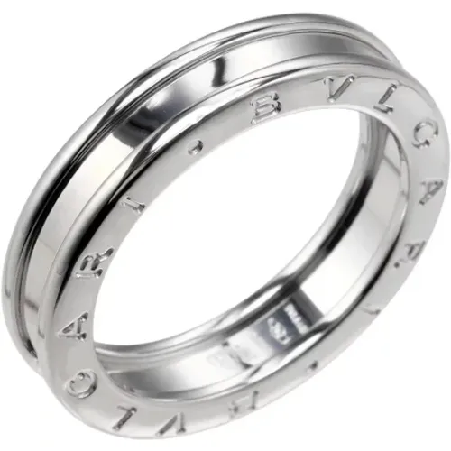 Pre-owned Silver rings , female, Sizes: ONE SIZE - Bvlgari Vintage - Modalova