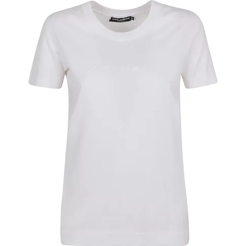 T-Shirts , Damen, Größe: S - Dolce & Gabbana - Modalova