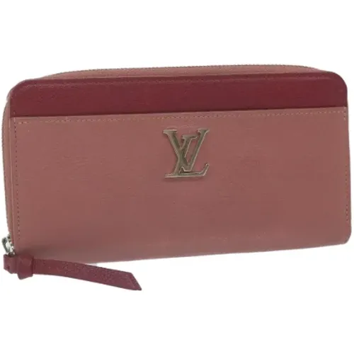 Pre-owned Leather wallets , female, Sizes: ONE SIZE - Louis Vuitton Vintage - Modalova