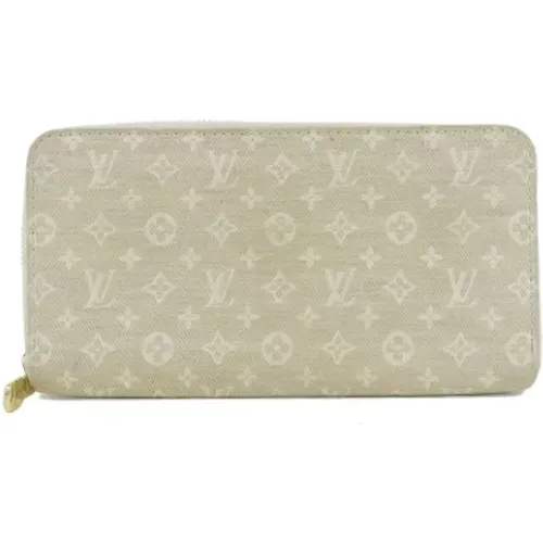 Pre-owned Canvas wallets , female, Sizes: ONE SIZE - Louis Vuitton Vintage - Modalova