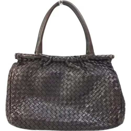 Pre-owned Leather handbags , female, Sizes: ONE SIZE - Bottega Veneta Vintage - Modalova