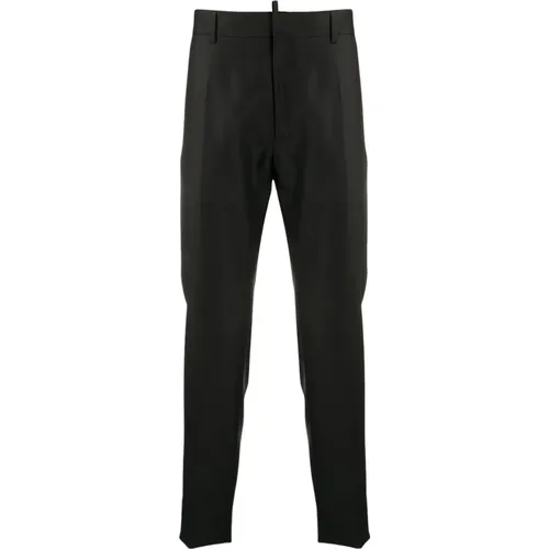 Custom Wool Tailored Trousers , male, Sizes: M, S - Dsquared2 - Modalova