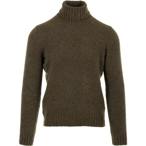 Brauner Pullover Radfahrer Stil - Gran Sasso - Modalova