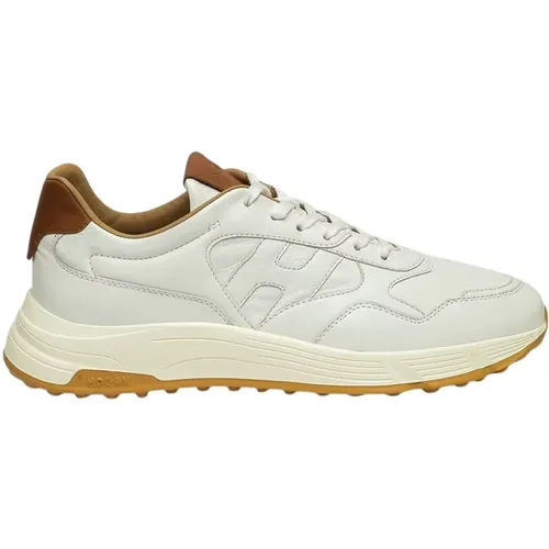 Weiße Leder Hyperlight Sneakers - Hogan - Modalova
