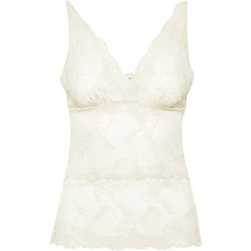 DaisySZ Lace Top Ice , female, Sizes: 2XL, M, L, S, XL - Saint Tropez - Modalova